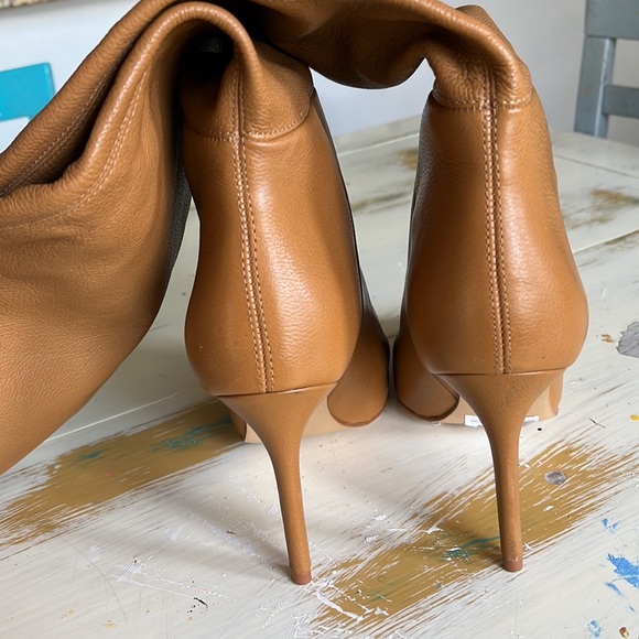 Aldo “Oluria” leather slouch boot in size 7.5. Cognac color. - Picture 3 of 7